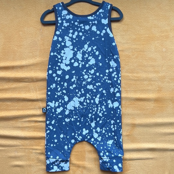 Rags to Raches Native Acid Wash Tank Romper - Picture 4 of 4